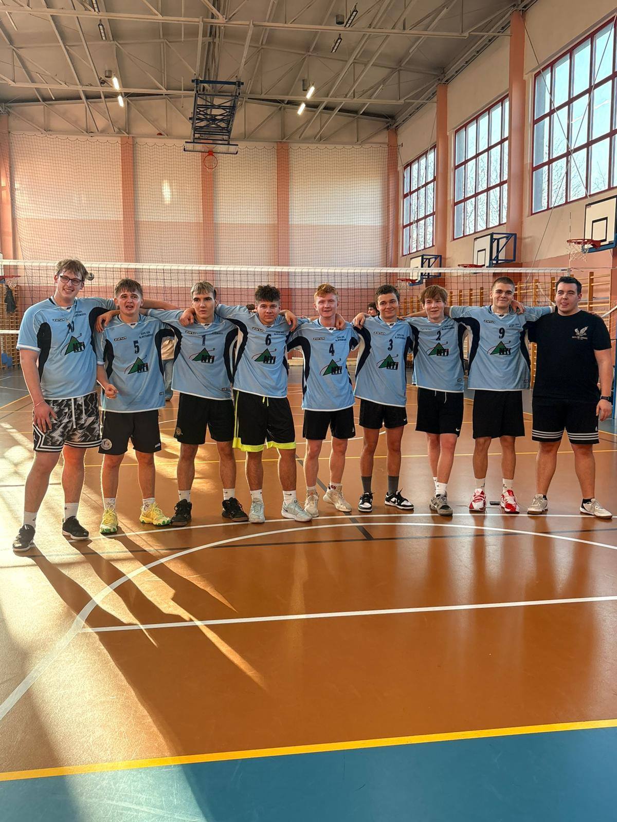  Drużyna piłki siatkowej
